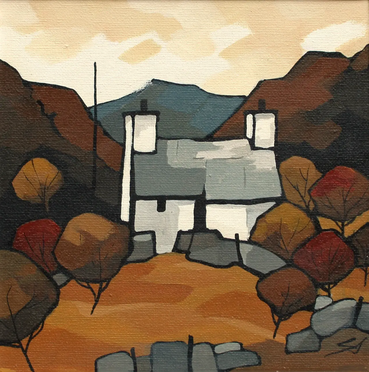 Stephen John Owen - cae bach
